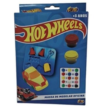 Imagem de Oficina Massinha De Modelar Da Hot Wheels - Fun F0138-0