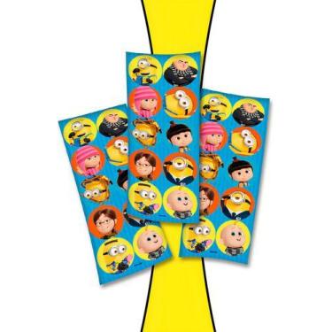 Imagem de 30 Adesivos Decoração Meu Malvado Favorito Festa Aniversário - Festcol