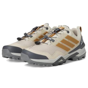Imagem de adidas Tênis masculino Terrex Skychaser para caminhada, Wonder Bege/Bronze Strata/Cinza, 38