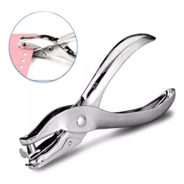 Imagem de Furador Kit Perfurador de Papel Alicate Escolar Fichário - NoBrand, 2 