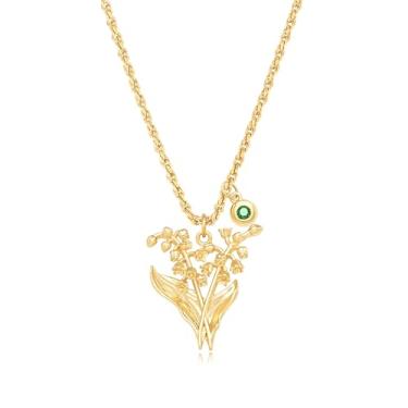 Imagem de MYEARS Colar feminino com nome personalizado, disco de moeda de ouro, pingente de medalha redonda gravado, corrente delicada banhada a ouro 14 K, joia personalizada simples