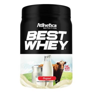 Imagem de Best Whey Isolado Hidrolisado Original 450g - Atlhetica - Atlhetica Nu