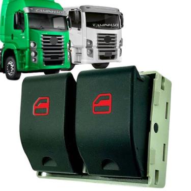 Imagem de Interruptor Botão Vidro Elétrico para VW Volkswagen Constellation - Mo