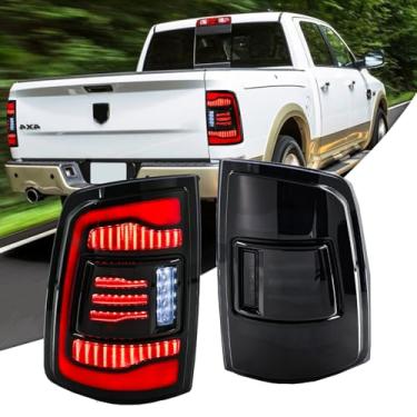 Imagem de UQZ Luzes traseiras ram para 1500 2500 3500 (fumaça, um par)
