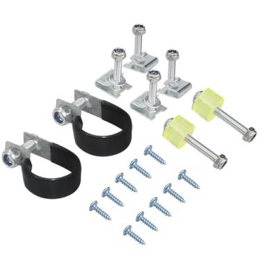 Imagem de ONETK Conjunto de braçadeiras de parafuso de montagem de carenagens de perna inferior ventilada serve para modelos Harley Davidson Touring Electra Glide Road King Road Glide Street Glide 1983-2013