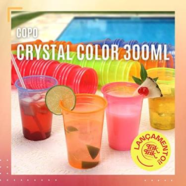 Imagem de Copo 300ml Bio Crystal Neon c/25 cor:Persian Rose