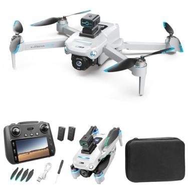 Imagem de Dodoore GPS Drone with 8K UHD EIS Camera for Adults, 5G WiFi FPV RC Quadcopter with Brushless Motors, Optical Flow Positioning, Obstacle Avoidance, Auto Return, Follow Me, 2 Batteries (White)