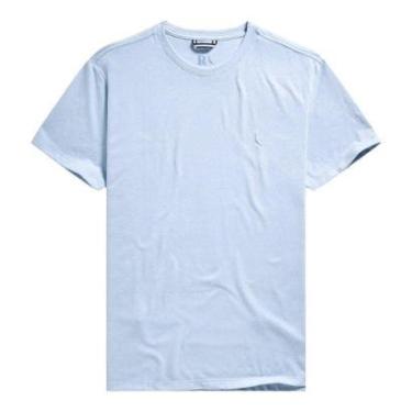 Imagem de Camiseta Reserva Regular Mescla Touch Masculina Azul Claro-Masculino
