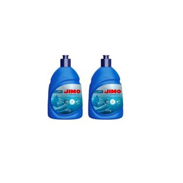 Imagem de Jimo Lava Louça Gel Detergente Cocentrado Para Máquina de Lavar Louça - Kit 2 Embalagens de 500g