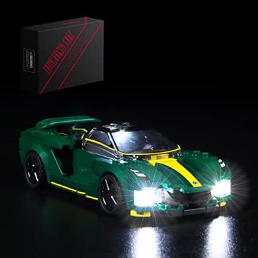 Imagem de BrickBling LED Light Kit for Lego Speed Champions Lotus Evija 76907 Car Model, Creative Lighting Compatible with Lego 76907- No Lego Set Included