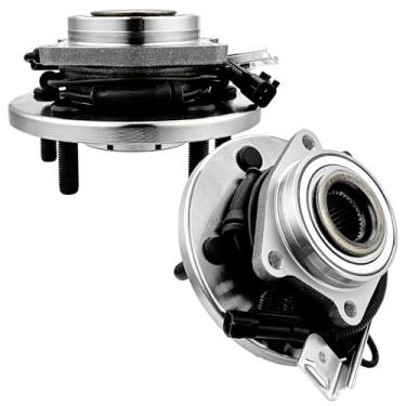 Imagem de JLEO 515136 (par) Rolamento de roda dianteira e conjunto de cubo de substituição para Dodge Grand Caravan 2008-2011, para Volkswagen Routan 2009-2012, para Chrysler Town & Country 2008-2011