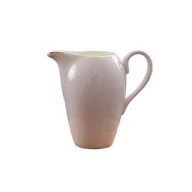 Imagem de Molheira Molheira com alça, jarra de leite branco de 10,1 oz, molheira de cerâmica para molhos de salada, creme, caldo, pimenta-do-reino Jarra de Molheira(Gold)