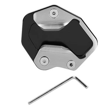 Imagem de MUNEFE Side Stand Extension Pad, Motocicleta Kickstand Extender Pé, Suporte Lateral Extensão Pad Placa de Suporte para Triumph Tiger 800 2013 2017
