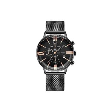 Imagem de Relógio Unissex Minifocus Mf0236g à Prova D' Água Cronógrafo