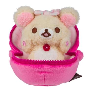 Imagem de San-X Original Rilakkuma in a Plush - 4.5" Korilakkuma Strawberry
