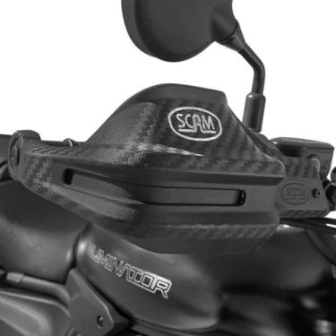 Imagem de Protetor de Mão Kawasaki Eliminator 500 2024+ Spto796 Scam