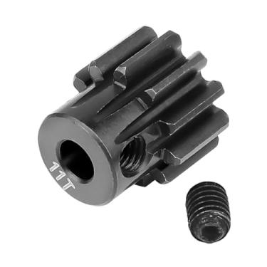 Imagem de Hobbypark 11T 32P Metal Steel Pinion Gear for Traxxas TRX4 TRX-4 TRX-6 RC Crawler Car Slash 4x4, 32-Pitch, Replace 6747