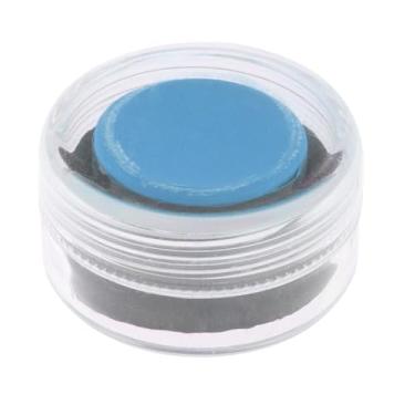 Imagem de kowaku Acessórios para taco de bilhar, giz esportivo de alto desempenho, suprimentos para aumentar o atrito, uso portátil em torneios, giz de bilhar para bar, Azul