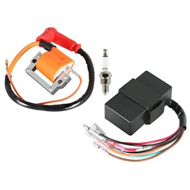 Imagem de labwork Bobina De Ignição Cdi Box Vela Substituição Para Yamaha G1 Gas 2 Tempos 1979-1986