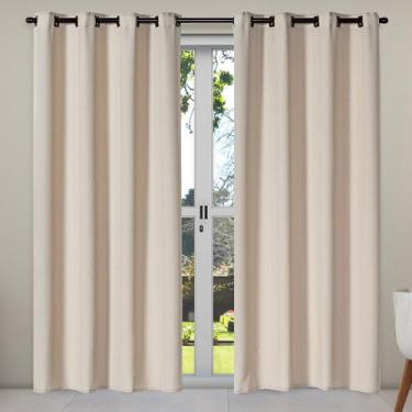 Imagem de Cortina Oxford 2,80m x 2,30m Apartamento para Sala Quarto Janela - Enx