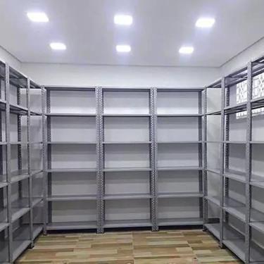 Imagem de Prateleira De Aço 42cm Forte Segura E Larga Suporta Até 400kg com 5 ba