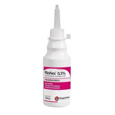 Imagem de Riohex clorexidina 0,5% solucao alcoolica 100 ml  - rio quimica