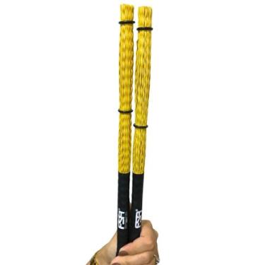 Imagem de Vassourinha FSA WaveBrush Slim VN05 p Cajon Tajon e Bateria