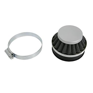 Imagem de JRL Filtro de ar prateado de 60 mm para bicicleta motorizada motorizada motorizada 49 60 80 cc