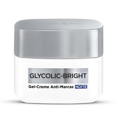 Imagem de Gel Creme Anti-Marcas L'Oréal Paris Noturno Glycolic Bright 49g