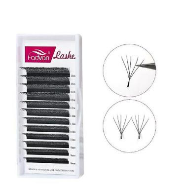 Imagem de Cílios Fio W 5d Volume Brasileiro Todos Os Tam E Mix Fadvan