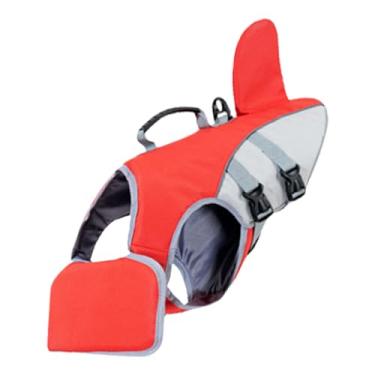 Imagem de Colete Salva-Vidas Para Pet | Colete De Natação Para Animais De Estimação Com Alça De Resgate | Jaqueta Flutuante Ajustável Para Piscina Rio Lago Mar Águas Abertas