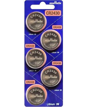 Imagem de Bateria Pilhas Cr2430 3V Relógios Sony Murata C/5 Unid - Panasonic