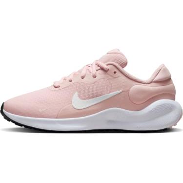 Imagem de Nike Tênis infantil unissex Revolution 7 (criança pequena), Echo Pink/Summit Branco/Preto, 18