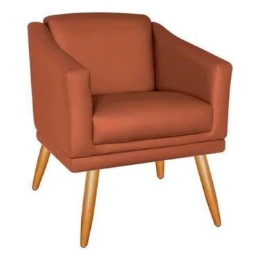 Imagem de Poltrona San Diego Decorativa Para Sala Escritório Recepção Clinica - 
