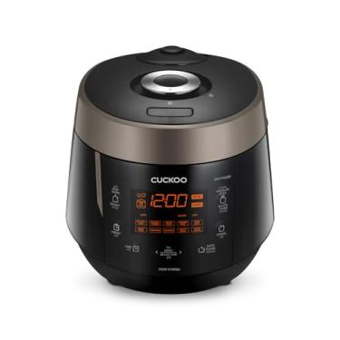 Imagem de Cuckoo CRP-P1009SB Cuckoo CRP-P1009S Panela Elétrica de Arroz de Pressão com 10 Xícaras, 120V, (Dk. Brown), Marrom