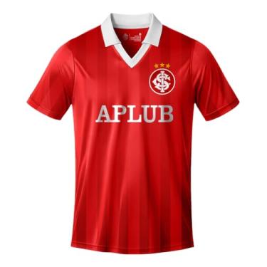 Imagem de Camiseta Internacional Retro 1988 Masculina, Vermelho, GG