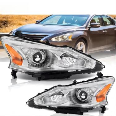 Imagem de Lâmpada de neblina esquerda direita LED luz diurna frontal LED conjunto de farol lâmpada de canto ampla compatível com Altima 2013-2015 260603TA0A (esquerda)