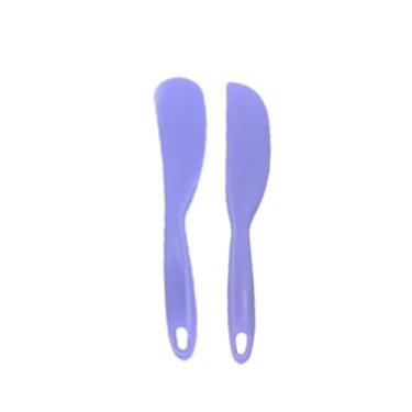 Imagem de KIT Espátula de passar manteiga, requeijão etc 2 unds Cor: Lilás