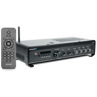 Imagem de Amplificador Frahm Slim 2200 G5 BT USB AUX 1 Canal 120w Rms