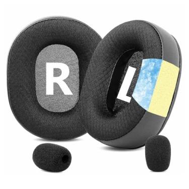 Imagem de TaiZiChangQin Almofadas De Substituição Para Fones Ouvido G Pro X Com Gel Refrescante, Compatíveis Logitech 2, Atualização Ouvido, Espuma Microfone