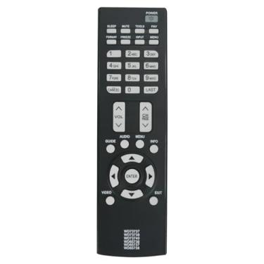 Imagem de Controle remoto de substituição aplicável para Mitsubishi DLP TV HDTV WD-73737 WD-65736 WD-65737 WD-73738 WD-73740 WD-65738 WD73740 WD65736 WD73737 WD73738 WD65737 WD65737 D6573 8