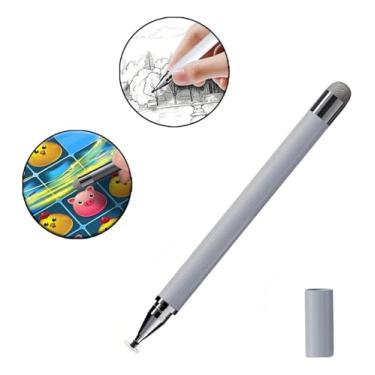 Imagem de Caneta Pencil Touch Screen Ponta Fina Tablet Stylus Ct15 (Prata)