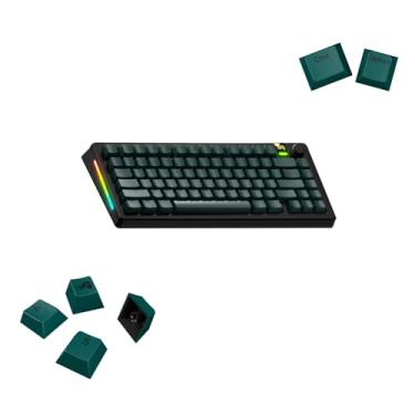 Imagem de Glorious Gaming - GPBT Basics (teclas PBT), verde totem, não desbota tingido, sublimado, para teclados mecânicos personalizados, serve 100%, 75% 65% 60%, serve para ANSI e ISO, suporta Windows e macOS