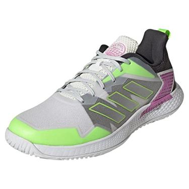 Imagem de adidas Tênis masculino Defiant Speed, Cristal branco/prata metálico/carbono, 9