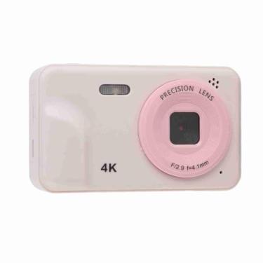 Imagem de WALFRONT Câmera Pequena Compacta 4k 48mp 1080p Vídeo 8x Zoom e 7 Filtros 2.0 "IPS Screen Auto USB Conexão para Câmera Digital Industrial