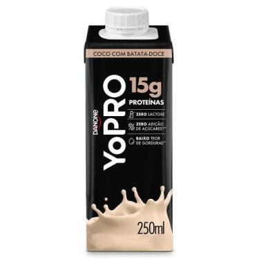 Imagem de Yopro Bebida Láctea Coco com Batata Doce 15g de Proteínas 250ml, Coco 