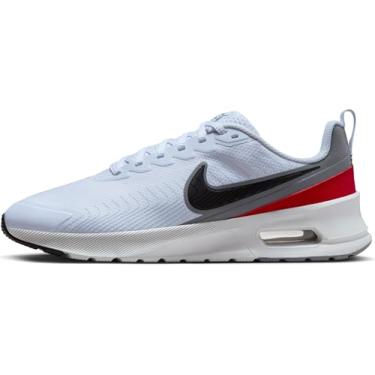 Imagem de Nike Tênis de corrida masculino Air Max Nuaxis FD4329 (Reino Unido 41 EUA 10,5 EU 44,5, futebol cinza, preto e branco 002)