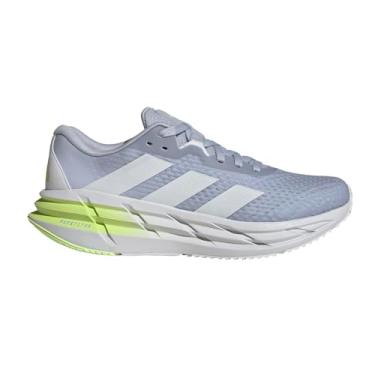 Imagem de adidas Tênis de corrida masculino Adistar 3, Halo Silver/Zero Metallic/Pulse Lime, 45