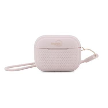 Imagem de Capa para AirPods Pro 2, Silicone com Alça, Linha Beagá, Originais iPlace, Rosa Chá