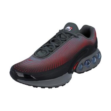 Imagem de Nike Tênis Air Max DN (HM0708-001, preto/cinza claro/azul/branco), Black University Vermelho Ferro Cinza 002, 43